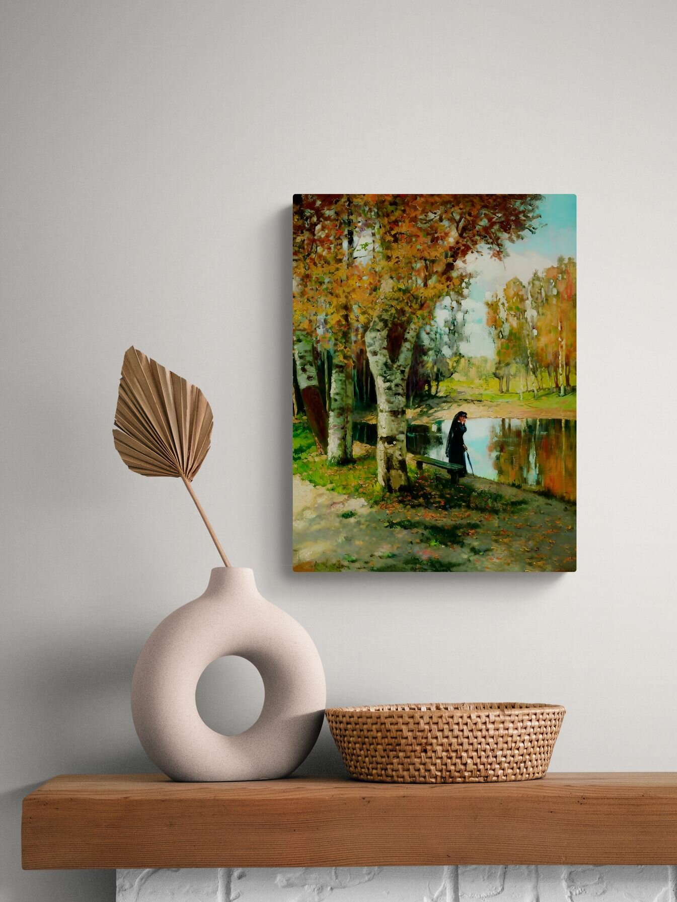 Крыжицкий Константин Яковлевич "Осень" 40х30 см — фото 1