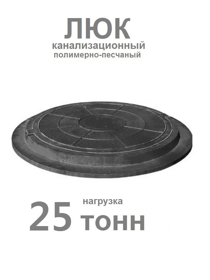 Люк канализационный ПП - 630 Тип 