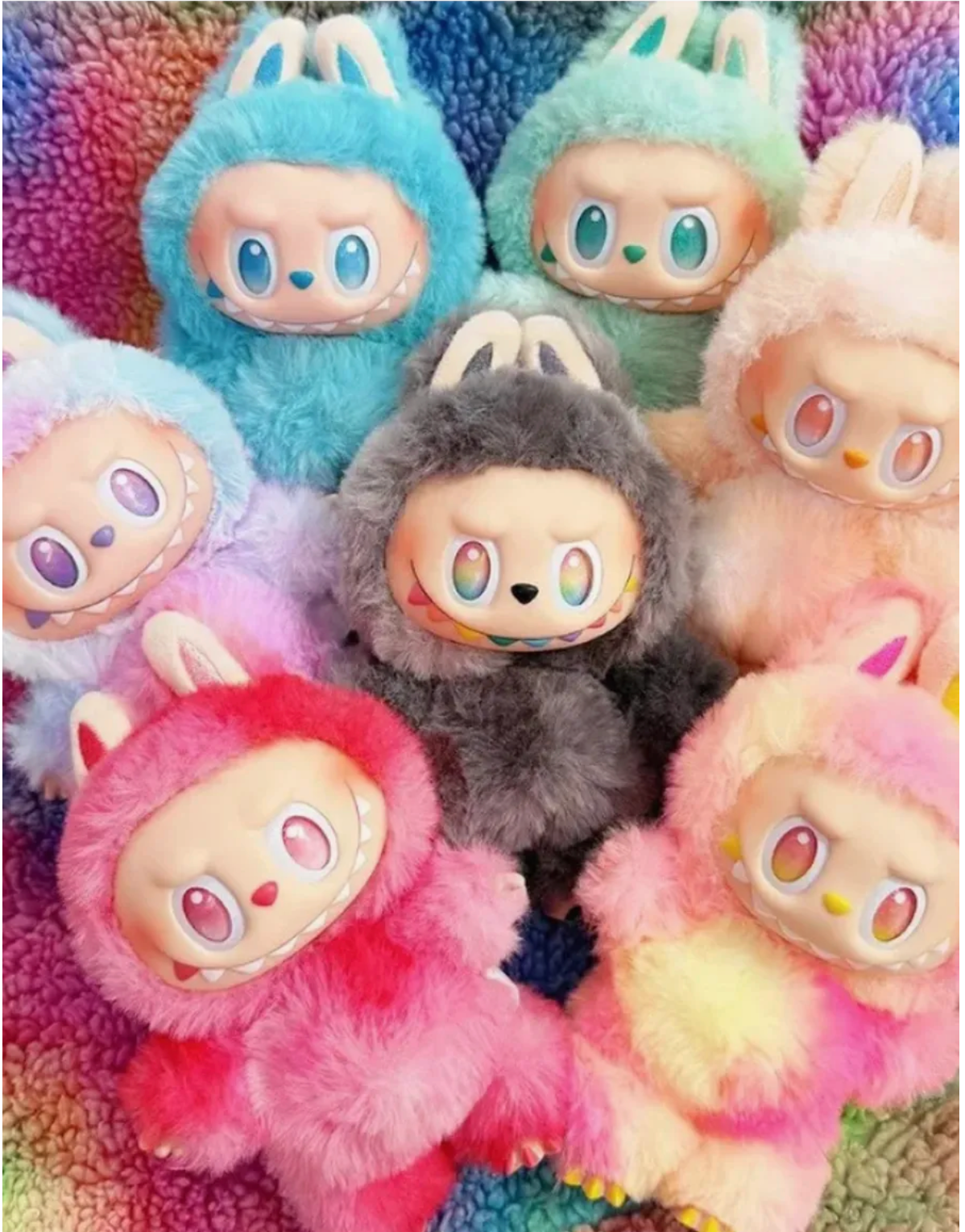 Лабубу игрушка брелок сюрприз, Labubu коллекционная, плюшевая мягая игрушка — фото 1