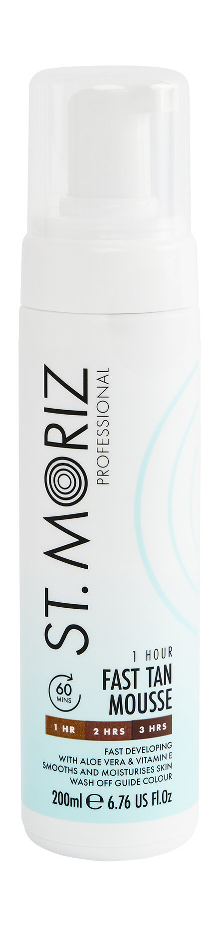 ST. MORIZ Автобронзант для тела мусс 200 мл