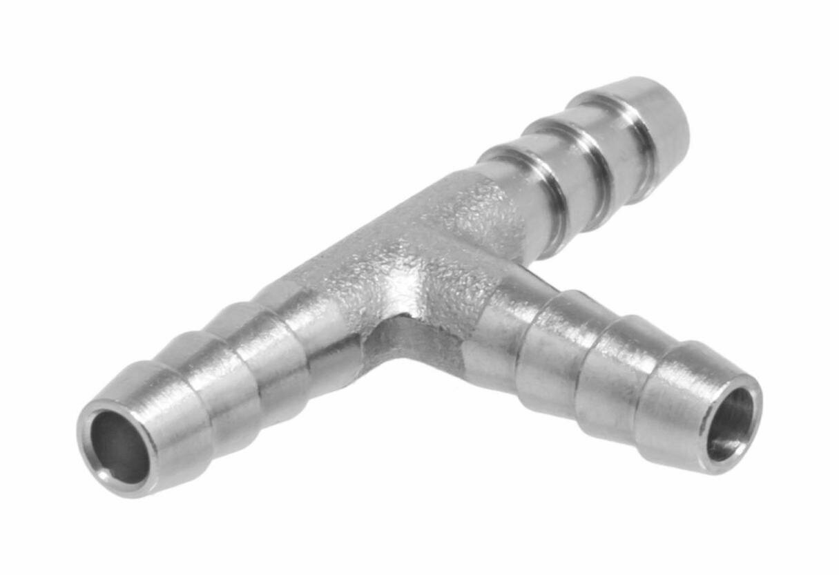 Тройник соединительный для садовых шлангов 6 мм (латунь) MP-У