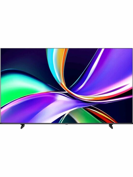Телевизор Hisense 50E7Q, 50", QLED, 4K Ultra HD, Vidaa, черный