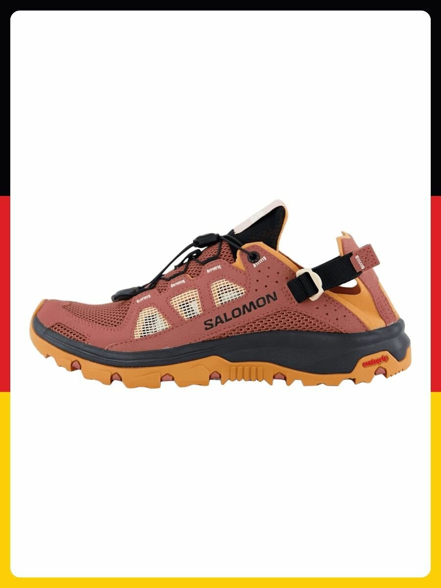 Кроссовки Salomon, размер 40 EU / 6,5 UK, коричневый