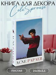 Муляж книги интерьерный картонный для декора и фотосессий Cole Sprouse