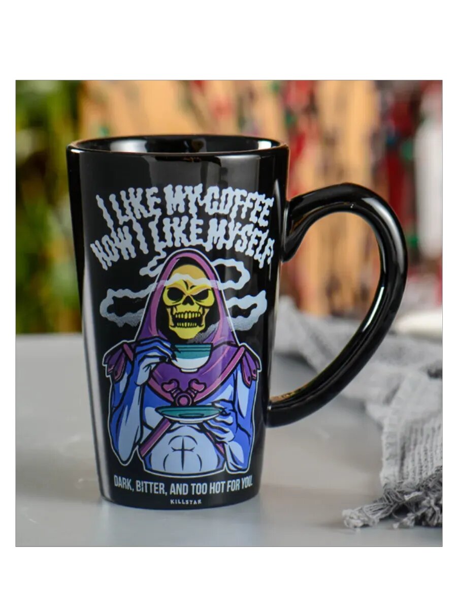 Керамическая кружка Killstar "Skeletor Coffee", объем — 580 мл.