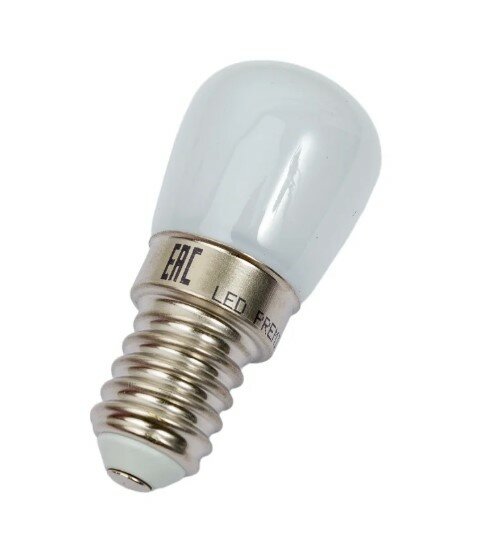 Лампа светодиодная PREMIUM Т26 2W FR E14 4000K 23*50mm (LED PREMIUM T26-2W-E14-W) для холодильников