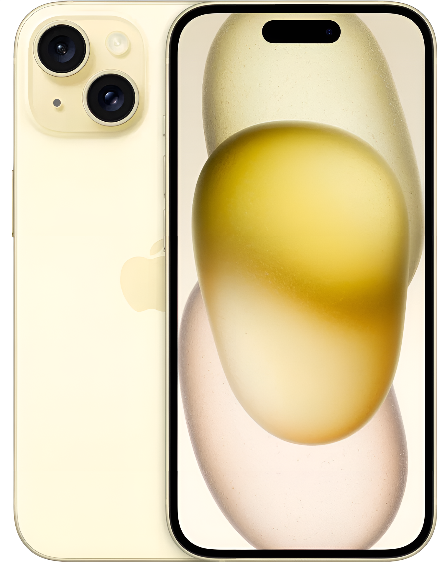 Смартфон Apple iPhone 15 6 Гб 128 ГБ, Dual еSIM, 6.1 , желтый