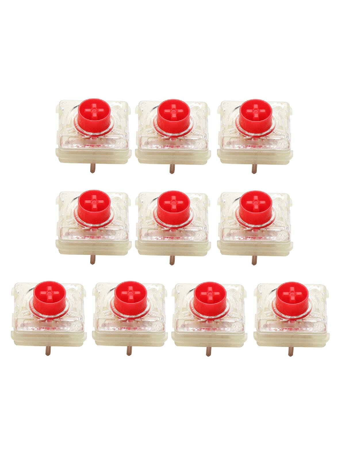 RGB Mx Switches Cherry MX Low Profile RGB Silver/Red Switch Thiner Key Switches Custom For Mechanical Keyboard