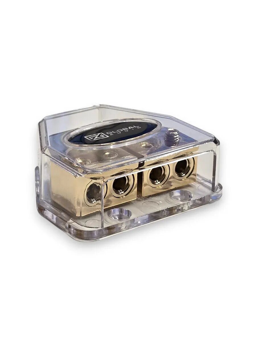 Дистрибьютор Global Audio GDR-211B, латунный, для многокомпонентных аудиосистем — фото 1