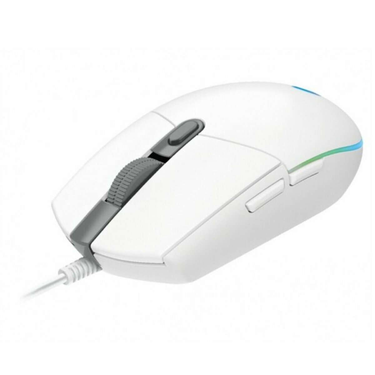 Мышь Logitech G102 LIGHTSYNC Gaming проводная, игровая, белый