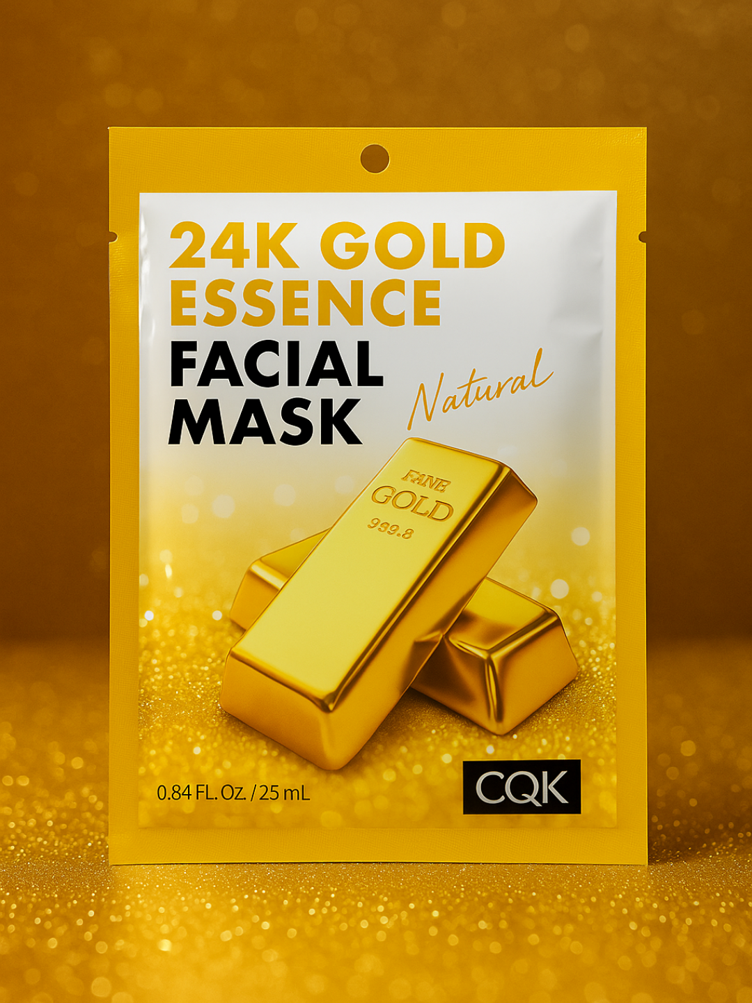 Тканевая маска CQK "Natural Essence", для всех типов кожи, 25мл