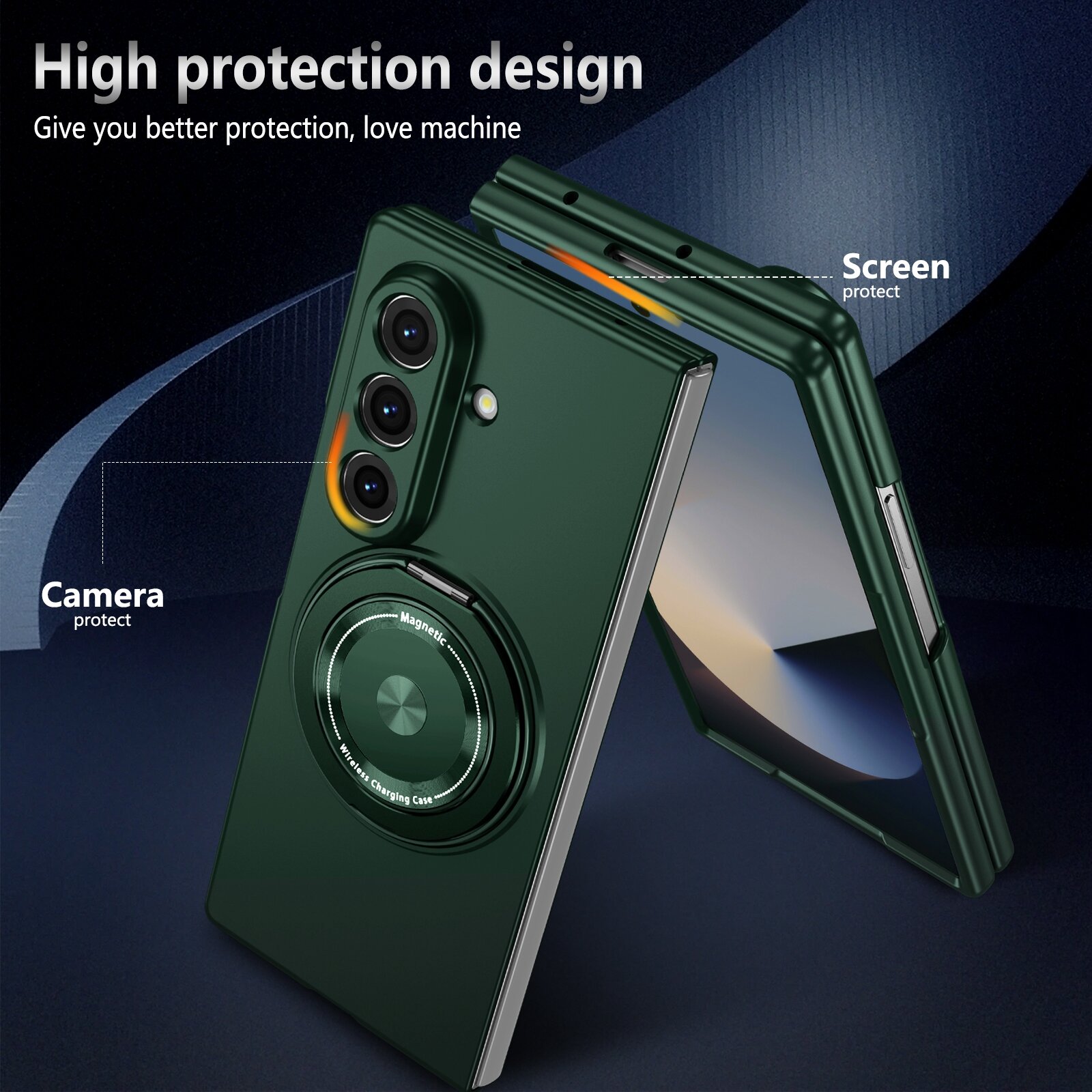 Подходит для Samsung Galaxy Z Fold5 / Самсунг Галакси Z Fold 5 Чехлы для телефонов, Z Fold5