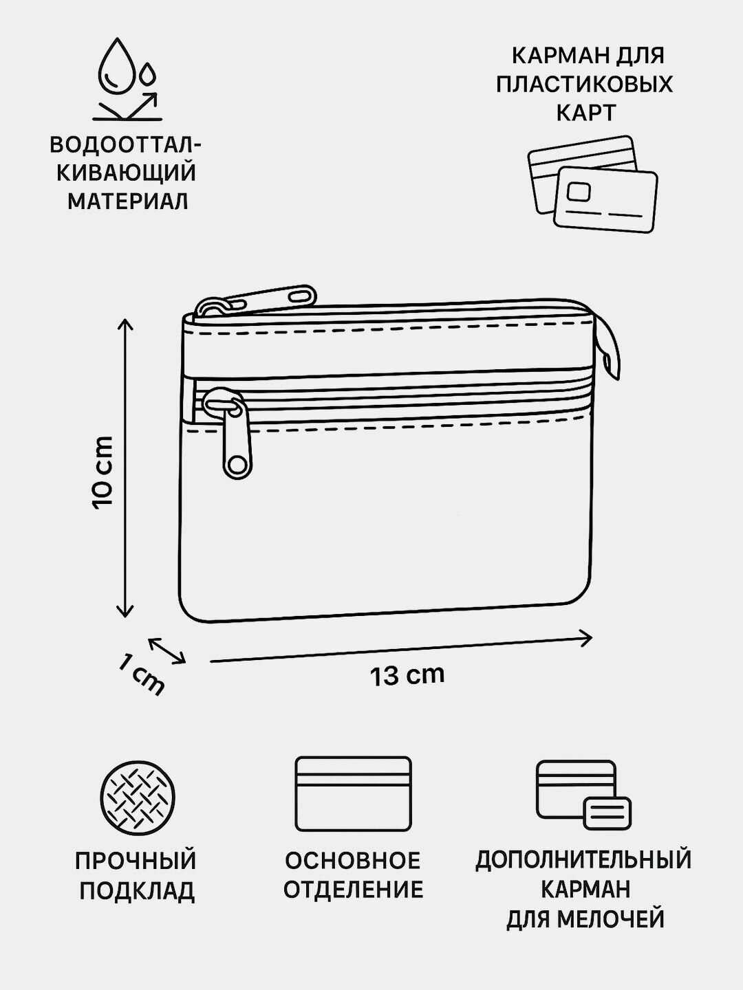 Кошелек НЕСТАНДАРТИКА — фото 1