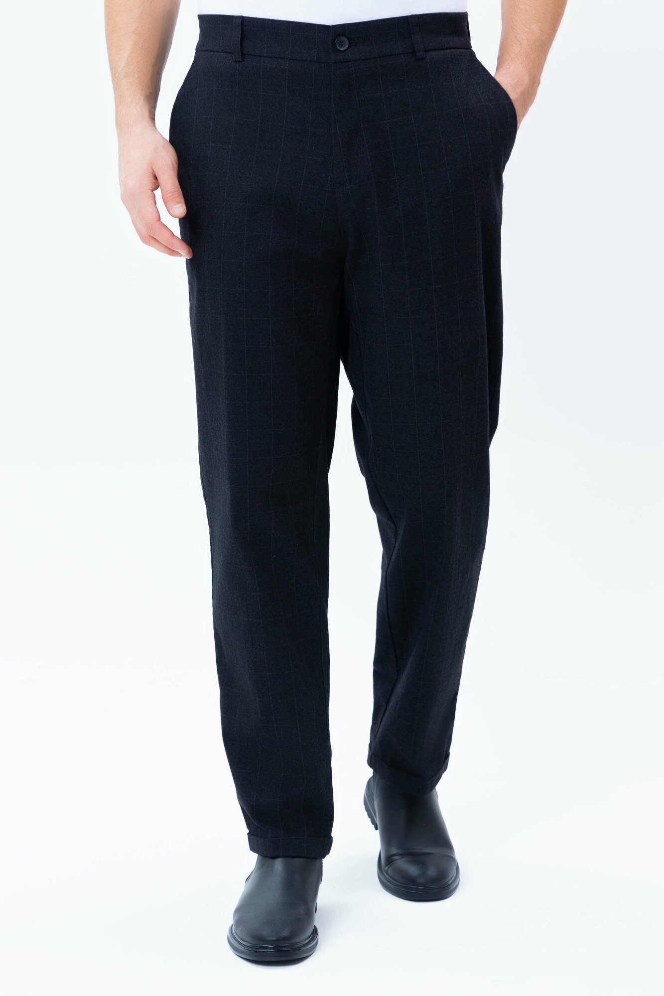 Брюки классические TERRA PRO TERRA PRO, размер 32, dark grey