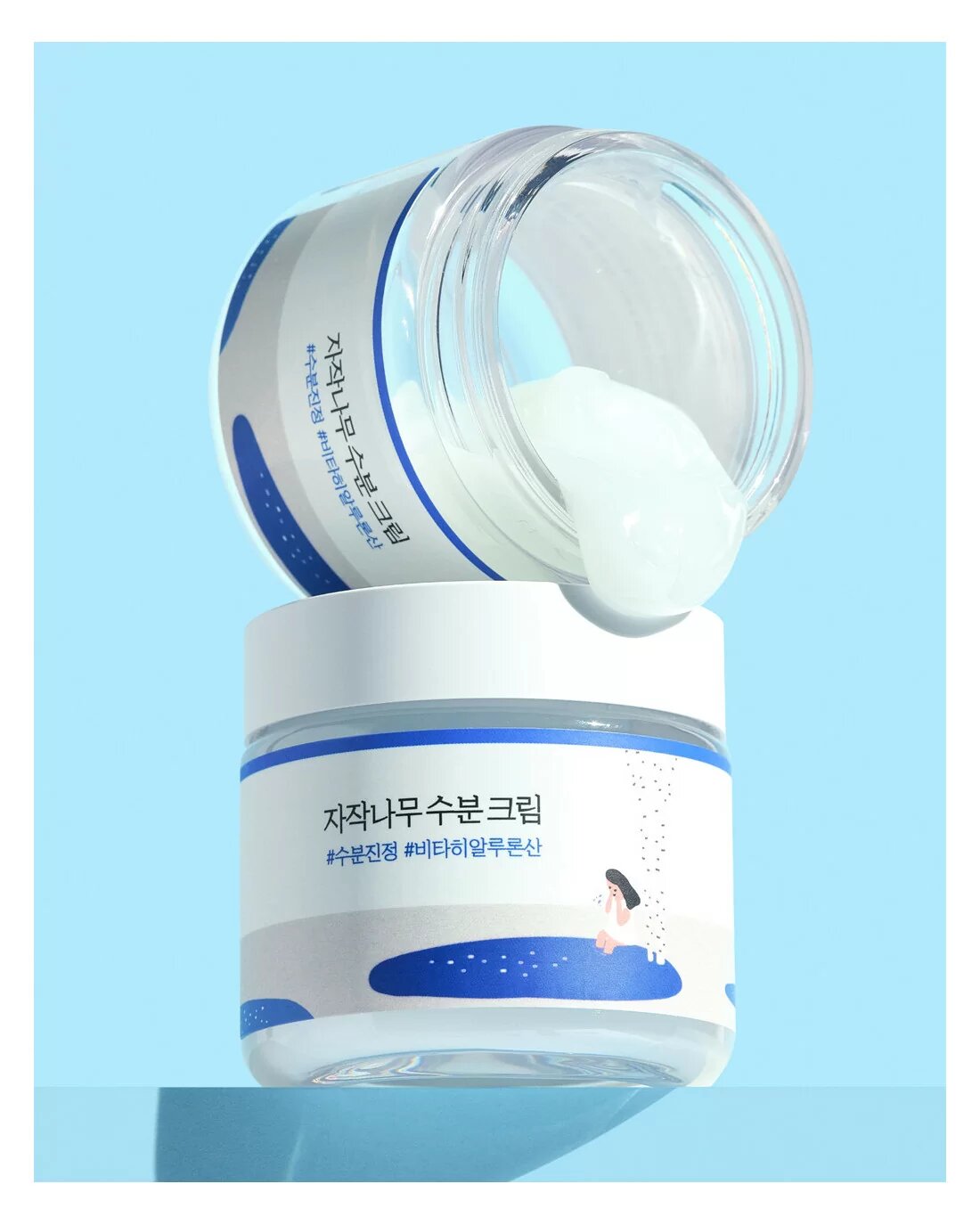Увлажняющий крем с берёзовым соком Round Lab Birch Juice Moisturizing Cream, 80 мл — фото 1