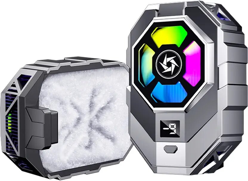 Кулер Cubonic SL-21, для телефона, автоматическое охлаждение до -9°C, цифровой дисплей, RGB