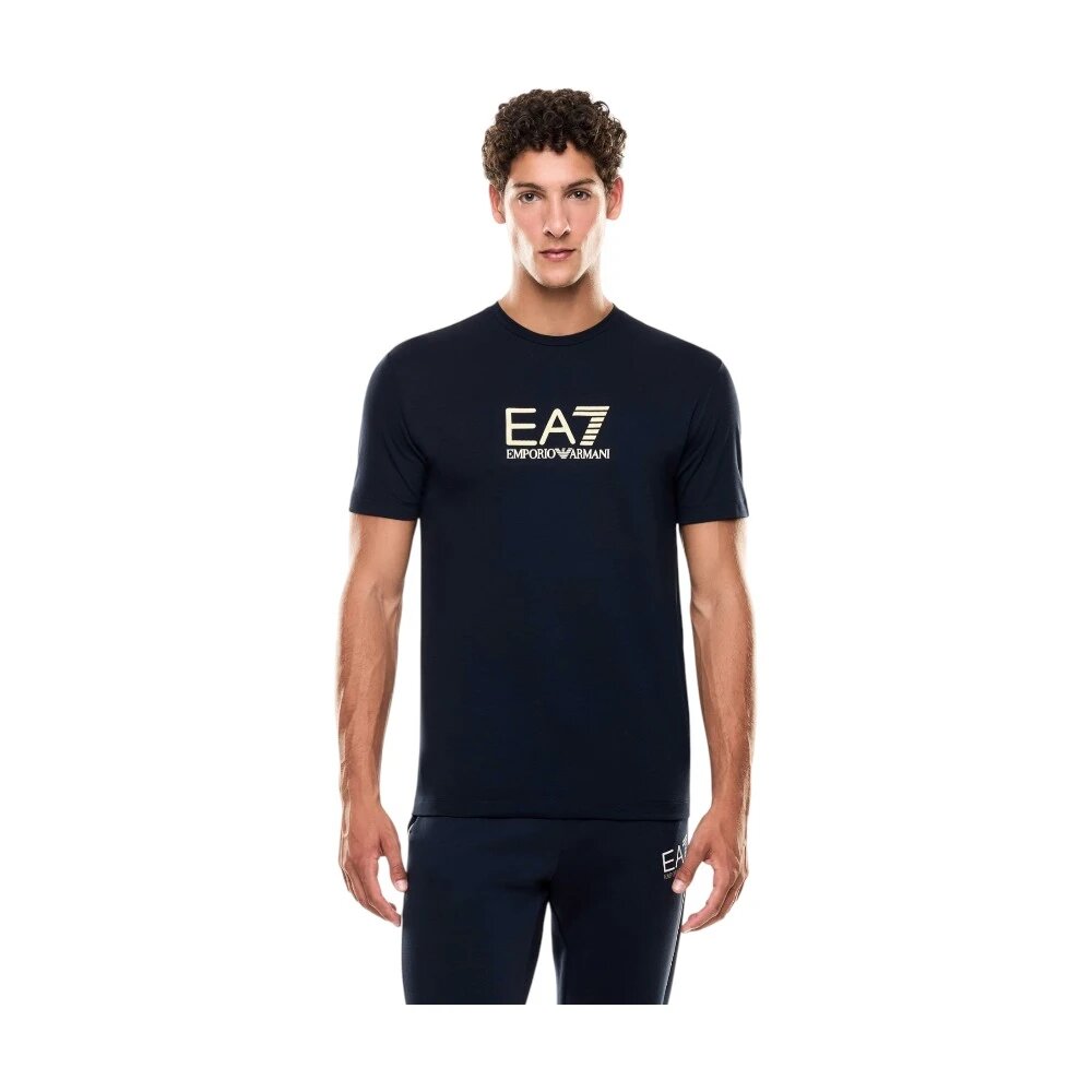 Футболка EA7 EMPORIO ARMANI, размер XL, синий