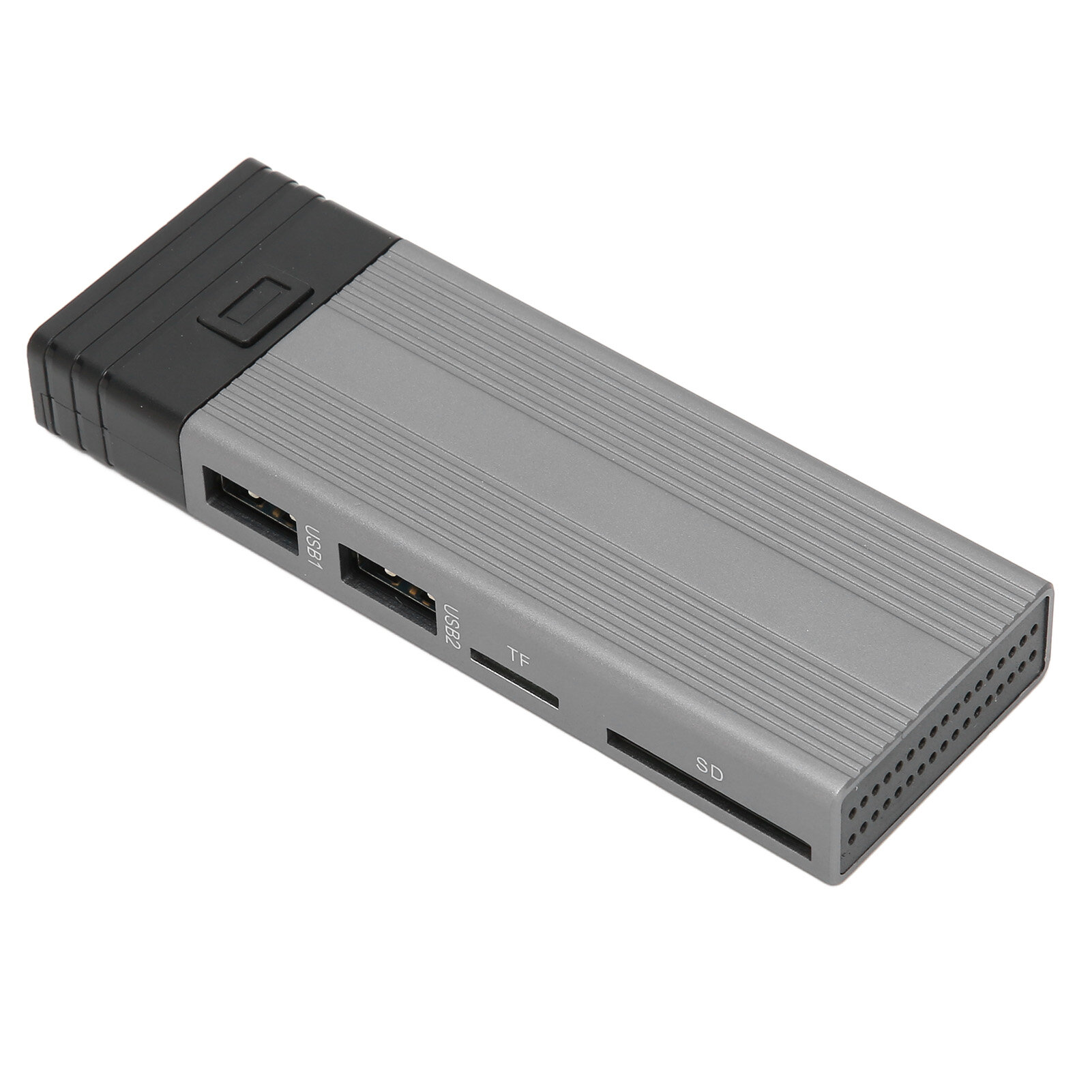 Корпус для SSD NVMe 4 в 1 USB3.0 M.2 NVME NGFF, максимальная скорость 10 Гбит/с, авто-спящий режим, для телефона, планшета и ПК, серый