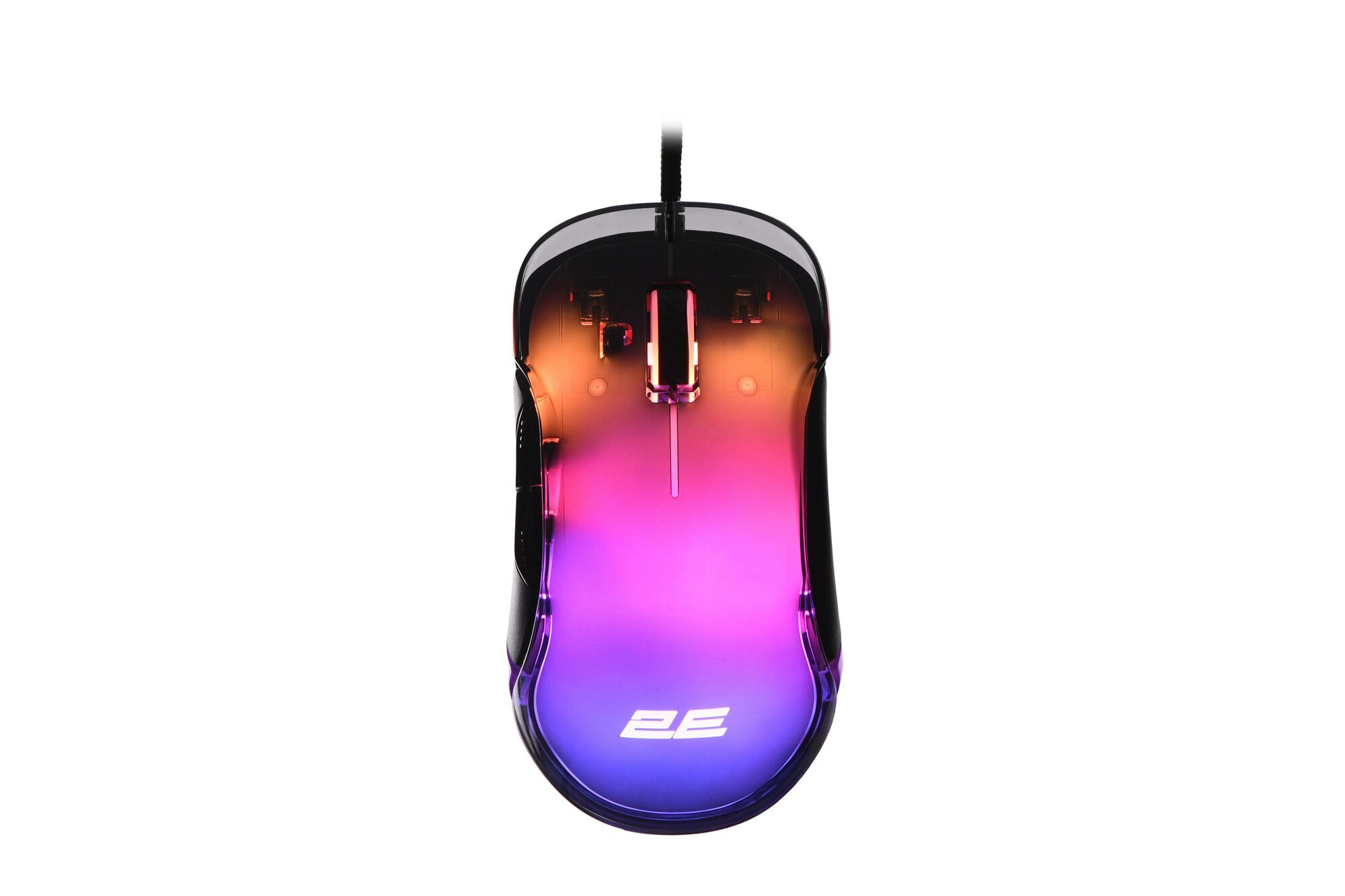 Проводная игровая мышь 2E Gaming MG345, 12800dpi, 1000hz, с RGB подсветкой