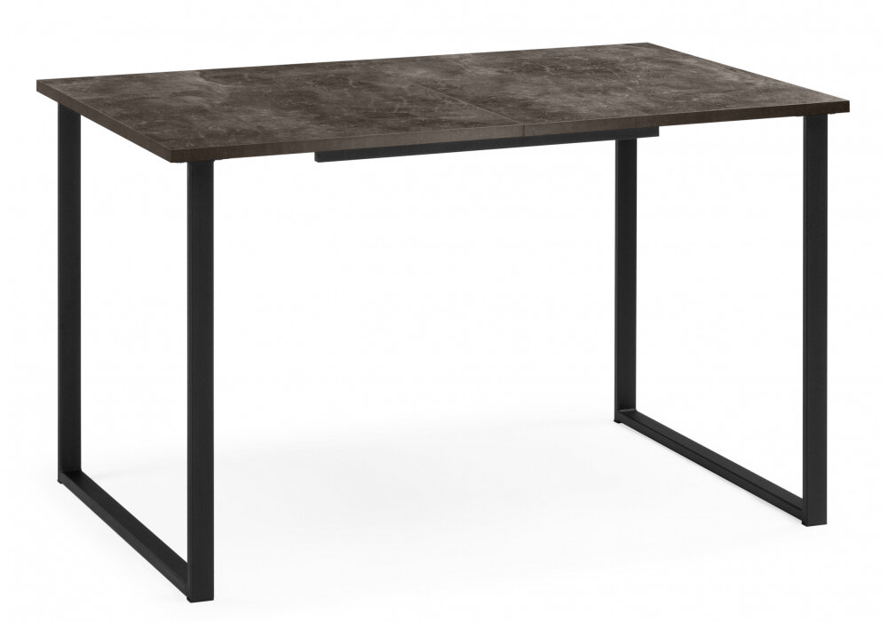 Стол деревянный Лиман woodville темно-серый и серый, металл и дерево, прямоугольная столешница