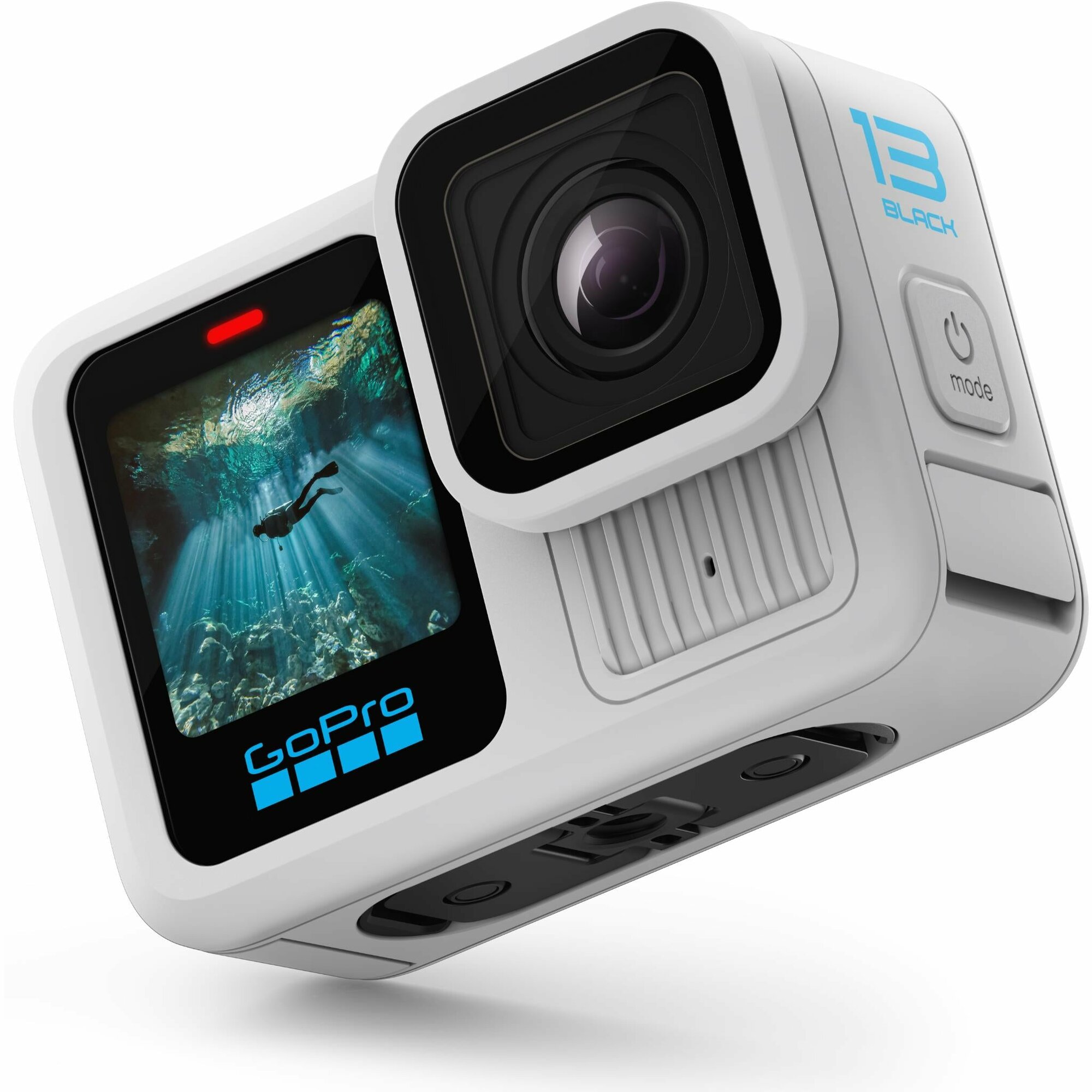Экшн-камера GoPro HERO13 Black Polar White - водонепроницаемая экшн-камера с видео 5.3K60, фото 27 МП