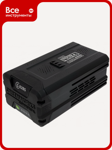 Изображение товара Аккумулятор G82B5 (82 В; 5 А*ч) GreenWorks 2914607, с инструментами линейки