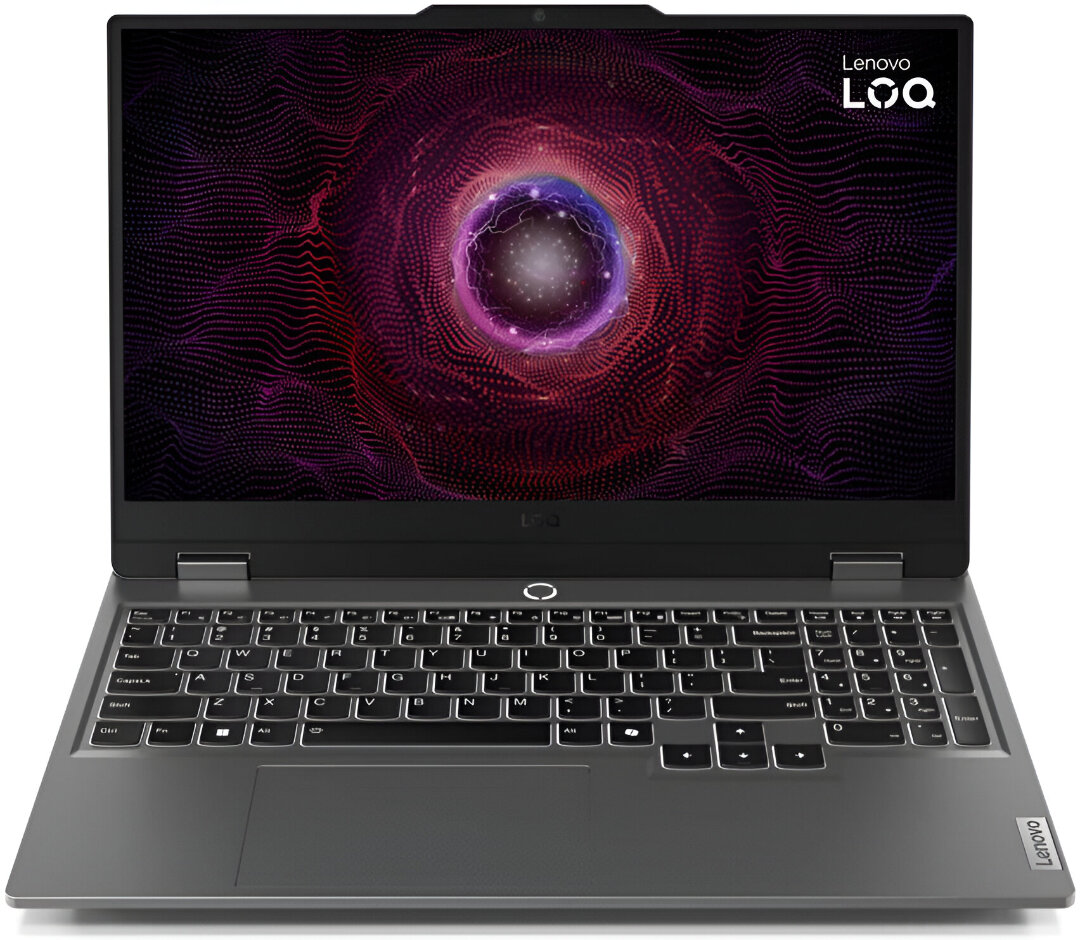 Игровой ноутбук Lenovo LOQ 15ARP9 с Ryzen 5, RTX 3050 6 ГБ, экраном 144 Гц и подсветкой клавиатуры
