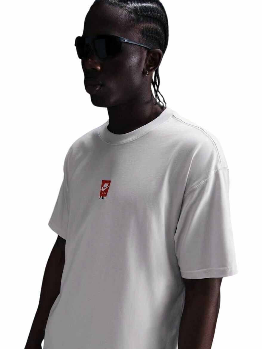 Футболка NIKE Max90 T-Shirt, размер 2XL, серый