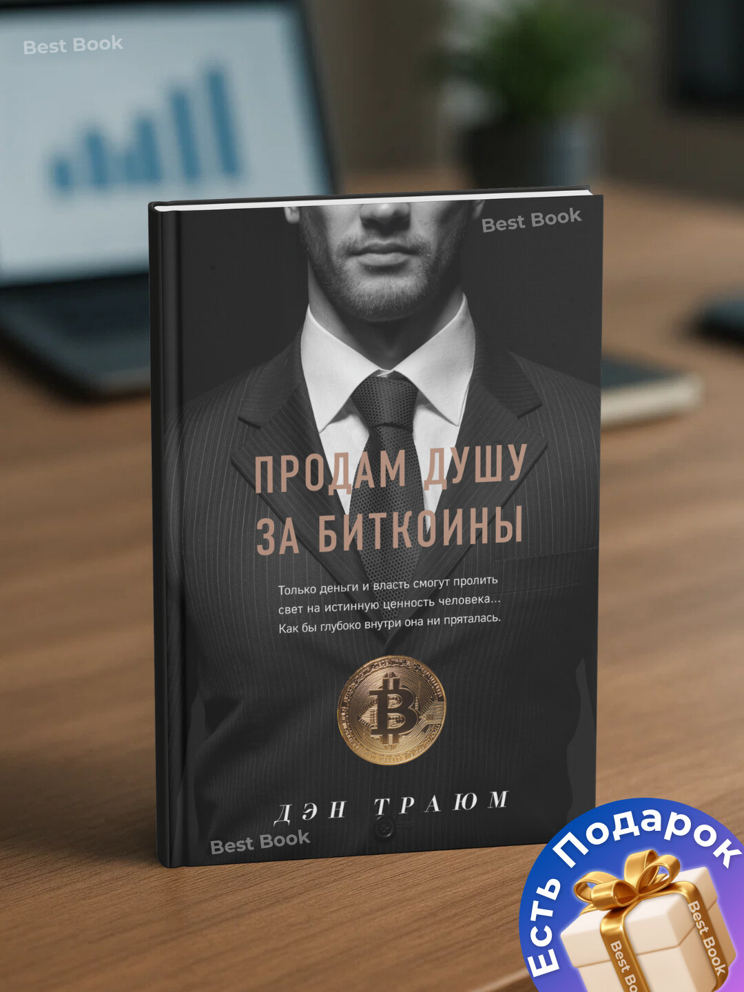 Книга Дэн Траюм "Продам душу за биткоины", публицистика, 2025 год