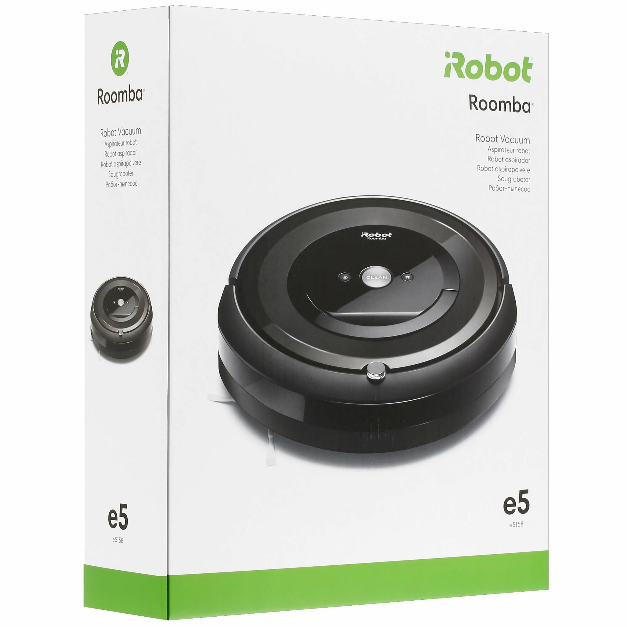 Робот-пылесос iRobot Roomba E5, время работы до 1.5 часов, площадь уборки до 60м²