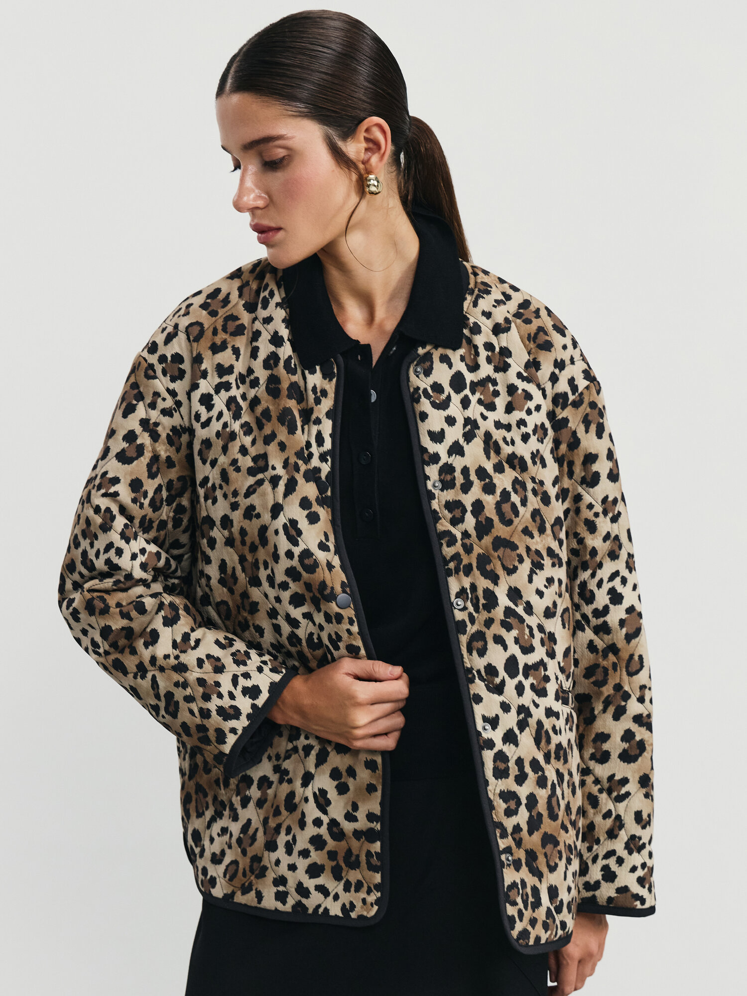 Куртка Zarina размер S (RU 44) коричневый