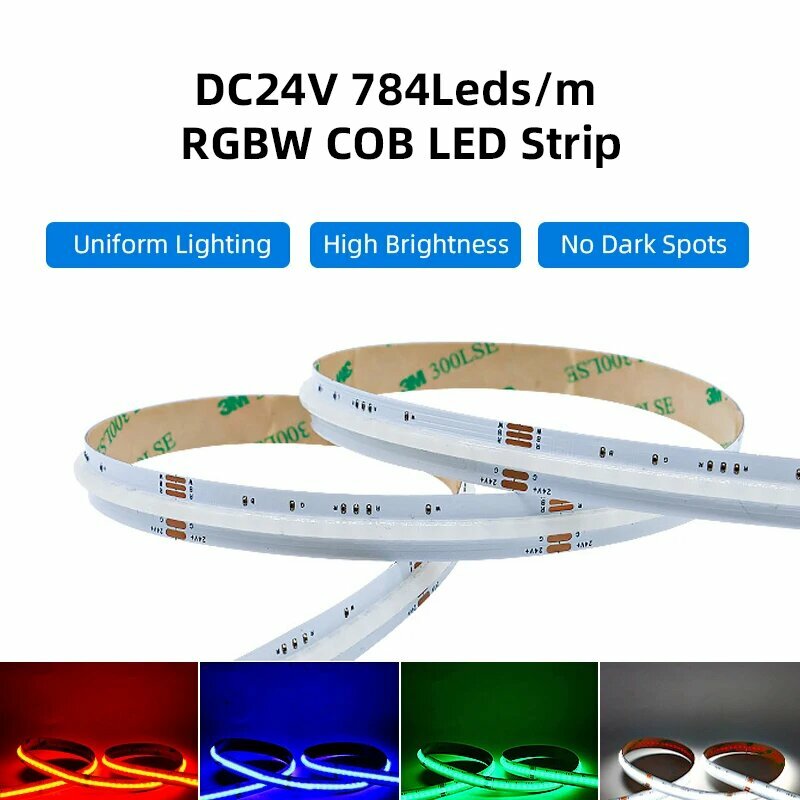 Светодиодная лента teopek SX-COB784-RGBW-V24-P10-A 5м
