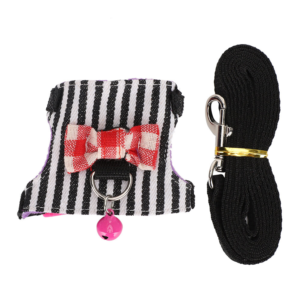 Комплект поводков и шлеек для мелких домашних животных удобный нагрудный ремень жилет для хорьков шиншилл белок