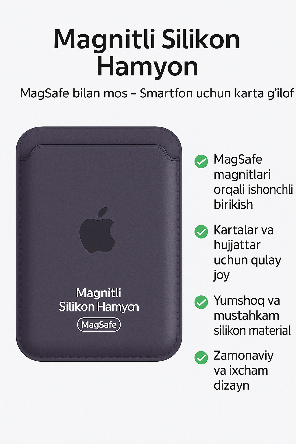 Кошелек APPLE, blue