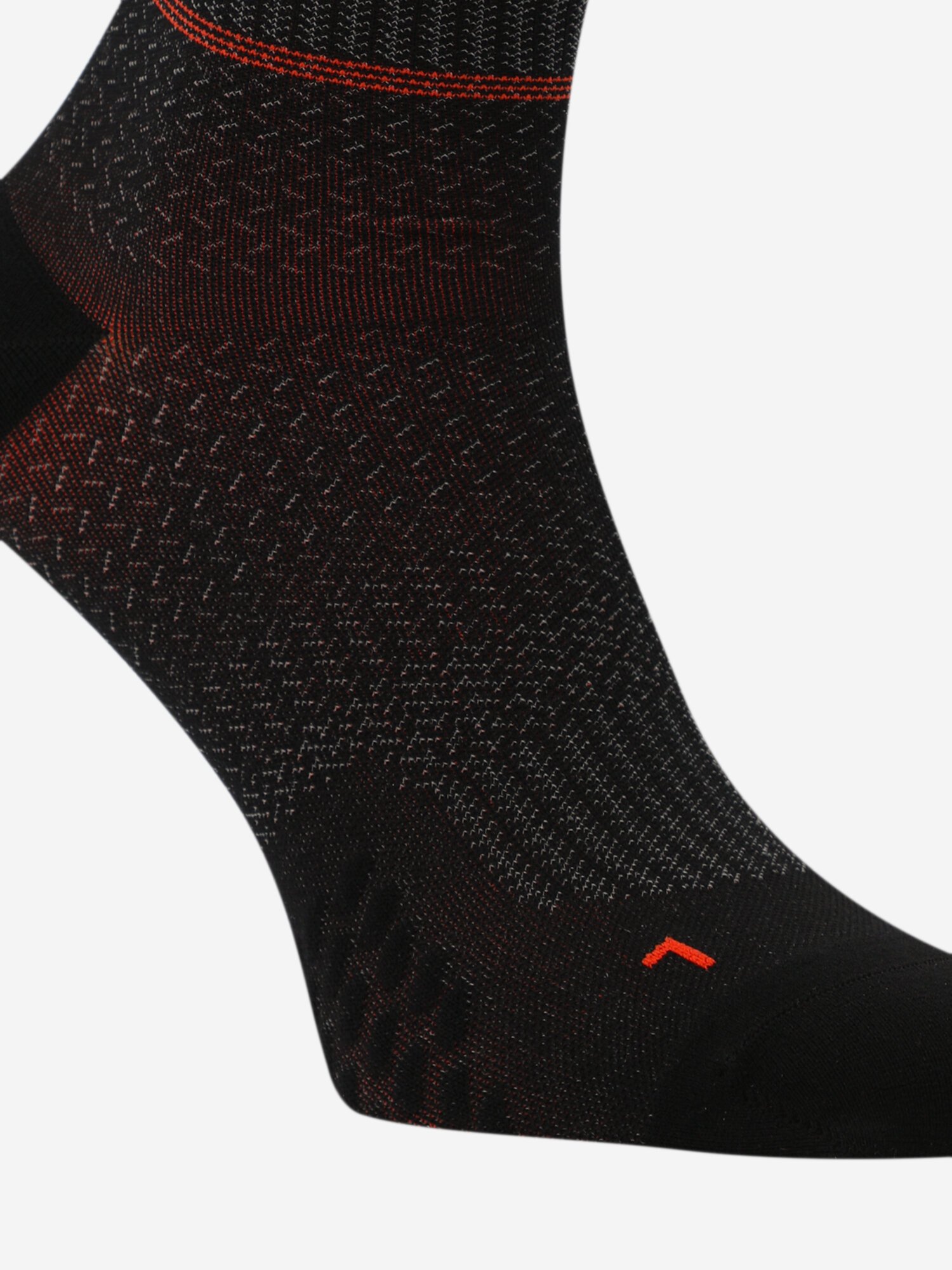 Гольфы спортивные ATHLEX, размер 35-38, черный/красный — фото 1