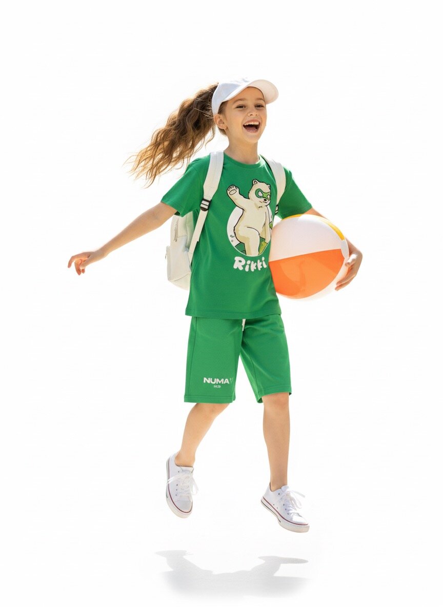 Костюм спортивный , размер 9 лет 5 лет, зелeный — фото 1