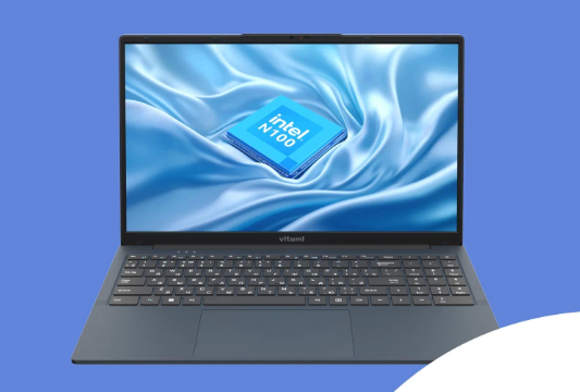 Ноутбук VitumiLV5PIWO02, Intel N100, SSD 256GB, 15,6", 1920 x 1080