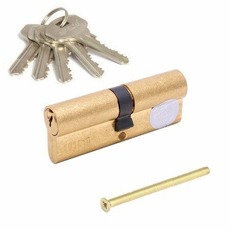 Цилиндровый механизм Apecs SC-80-G золото ЦМ ключ - ключ 40/40