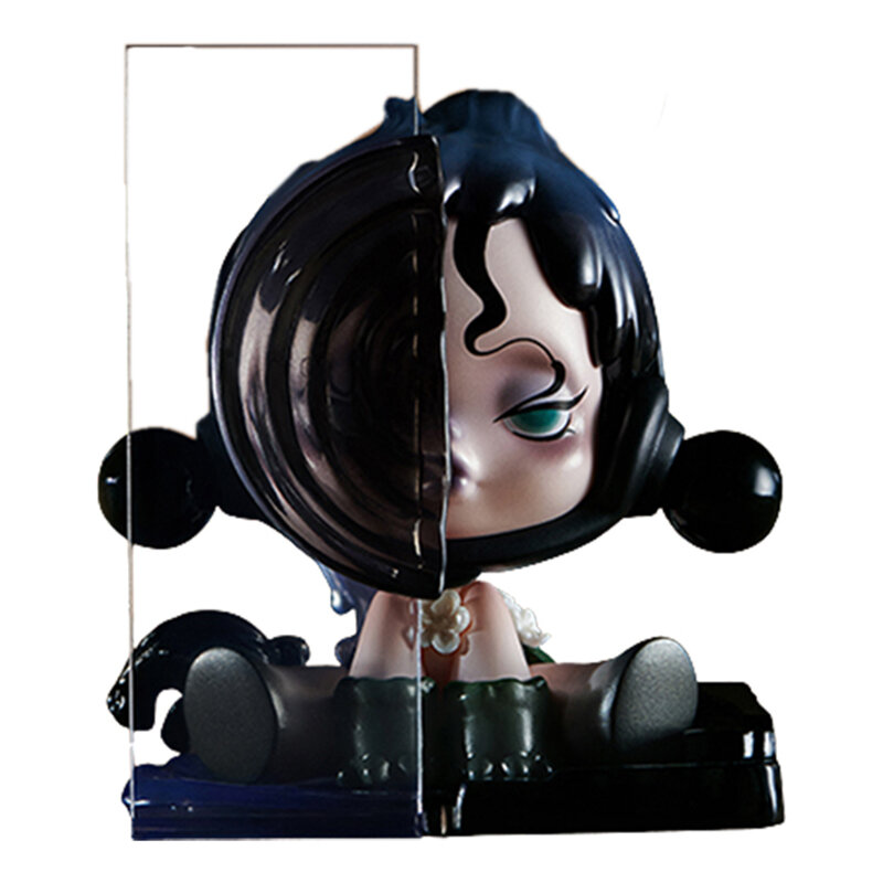 Фигурка унисекс POP MART SKULLPANDA The Ink Plum Blossom Collection, Confirmed-Ting·Huailing (Open)