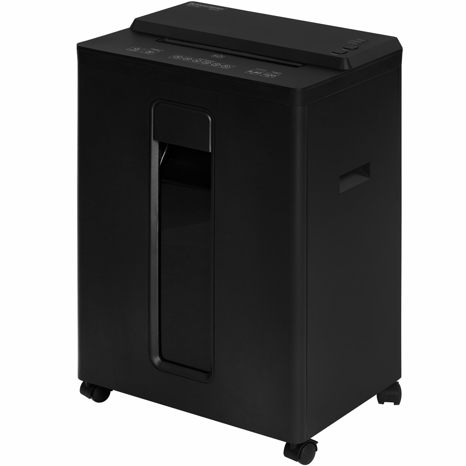 Шредер Brauberg Professional CM-1522x, Heavy Duty, 4 уровень секретности, 4x40 мм, 15 листов, корзина 22 л 533127