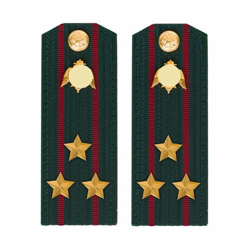 Погоны Росгвардии фсвнг на куртку 14х5 см Пластик звание Младший Лейтенант 806₽