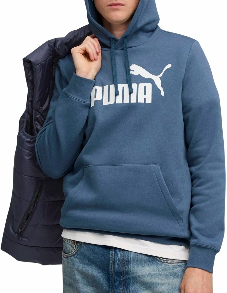 Худи PUMA ESS No. 1 Logo Hoodie FL, размер 2XL, , синий — фото 1