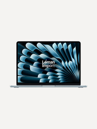 Изображение товара 15.3" Ноутбук Apple MacBook Air 15 2025 M4/24/512 ГБ SSD, MC7D4, Sky Blue («небесно-голубой»)