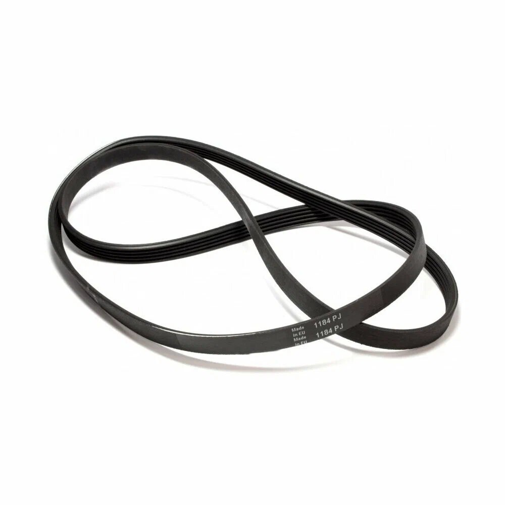 Ремень HUTCHINSON 1184 BLJ158UN, приводной, для стиральных машин, черный, 1184 мм