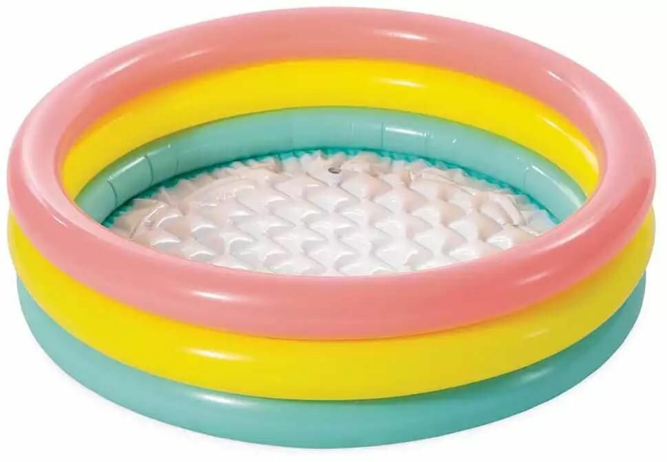Надувной бассейн Intex "Радуга", детский, 86х25 см, 1-3 года