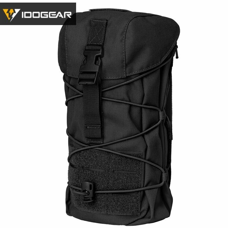 Тактическая сумка GP IDOGEAR Сумка общего назначения MOLLE Sundries для утилизации страйкбольного снаряжения (Black) 3574