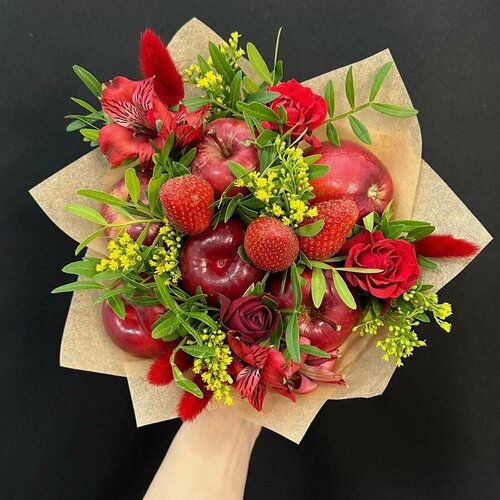 Изображение товара Фруктовый букет Ohorosho "Отличник" на 14 февраля съедобный оригинальный