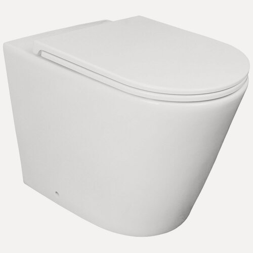 Изображение товара Унитаз приставной Azario Teramo AZ1003DUQ1 безободковый торнадо