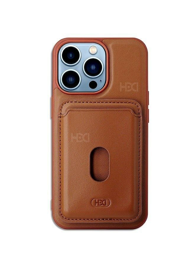 Задний чехол для iPhone 14 Pro Max с держателем для карт и подставкой (kickstand)