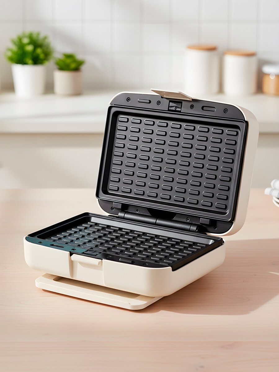 Дополнительная форма панель для выпечки тонких вафлей для вафельницы мультипекарь 2 шт. — фото 1